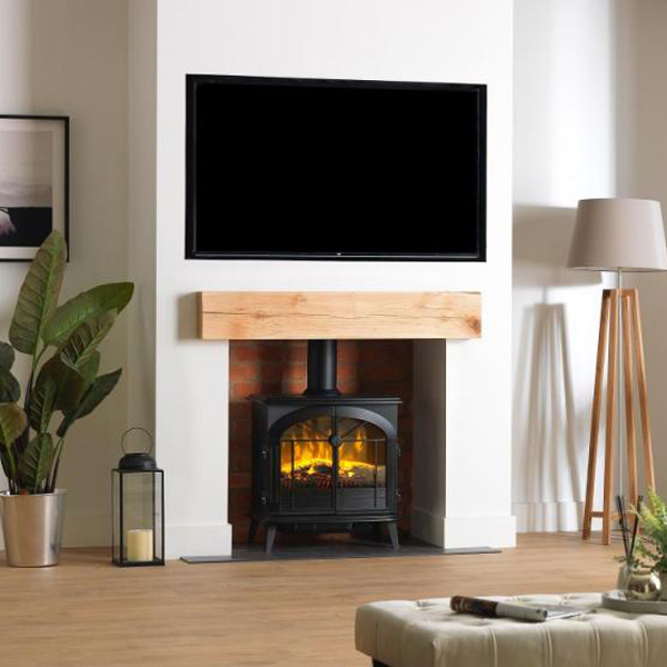 Dimplex Leckford Optiflame Electric Stove Uk