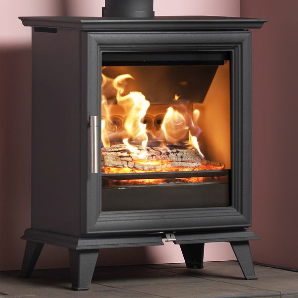 Fireline Woodtec 5W Wide Style Wood Burning Stove