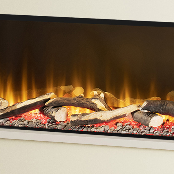 FLARE Juliette 1000 Wall Mounted Electric Fireplace Suite | Flames.co.uk