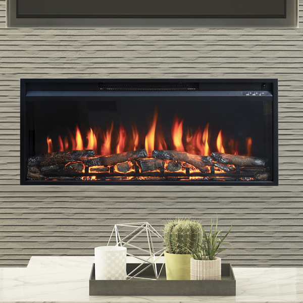 FLARE Rodwell 36'' Inset Wall Mounted Electric Fire