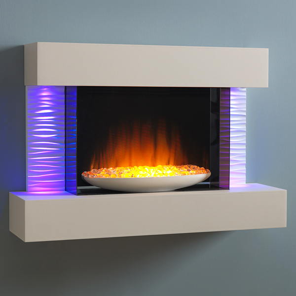 Flamerite Luma 900 Wall Mounted Electric Fireplace