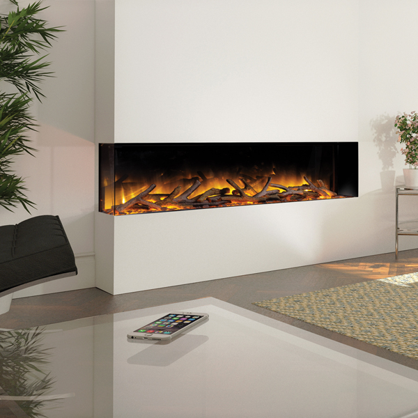 Flamerite Radia 1500 1-2-3 Sided Electric Fire | Flames.co.uk