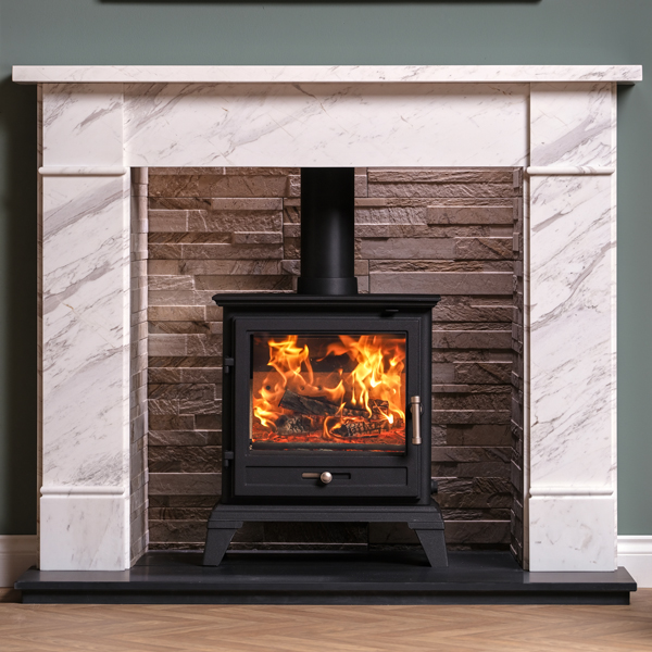 Gallery Brompton 56'' Kallos Marble Fireplace