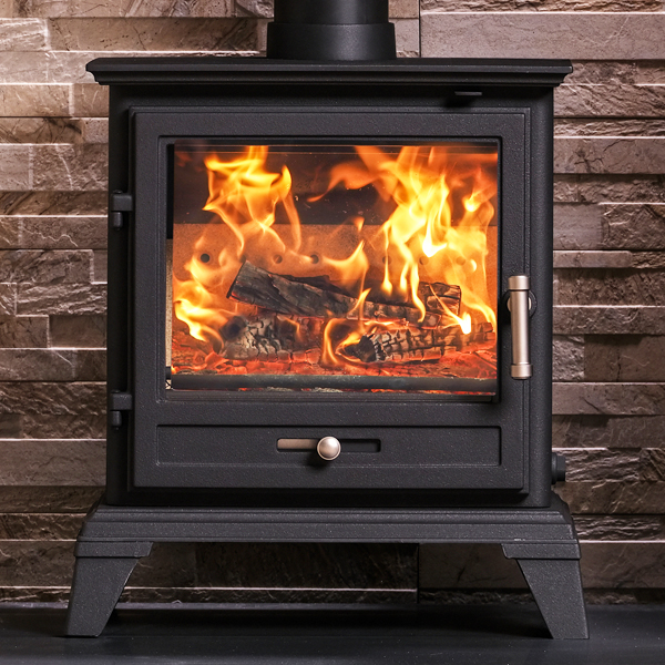 Gallery Classic 8 Eco Design Multi-Fuel Stove - Black