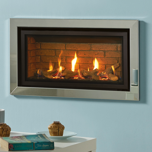 Gazco Studio Slimline Profil Balanced Flue Gas Fire | Flames.co.uk