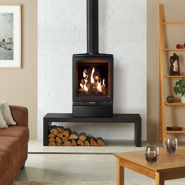 Gazco Vogue Midi Gas Stove | Flames.co.uk