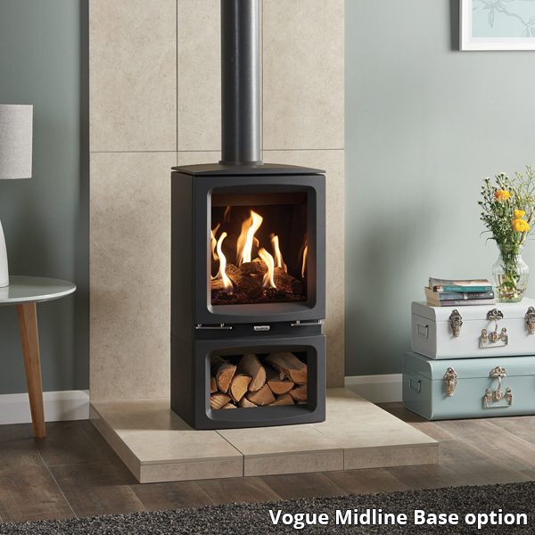 Gazco Vogue Midi Balanced Flue Gas Stove | Flames.co.uk