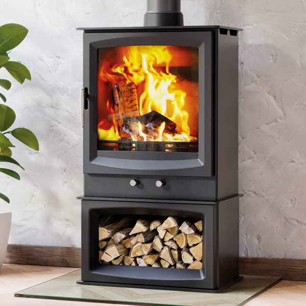 Henley Burnbright 5kW Eco with Logstore Wood Burning Stove