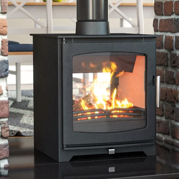 Henley Hazelwood Double Sided Wood Burning Stove