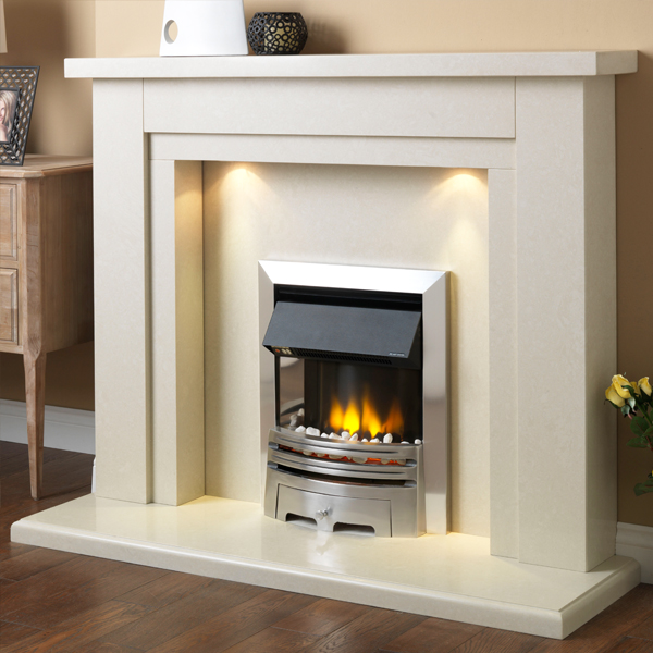 Pureglow Hanley Marble Fireplace | Flames.co.uk