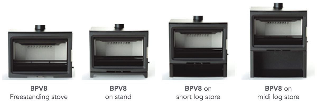 Purevision Stoves BPV8 Plinths