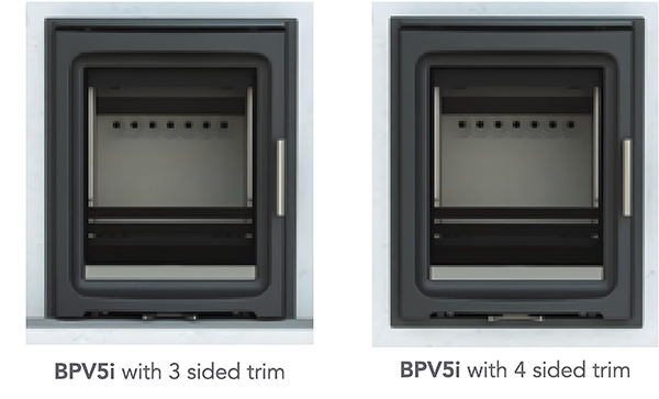 Purevision BPV5i Inset Stove Trims