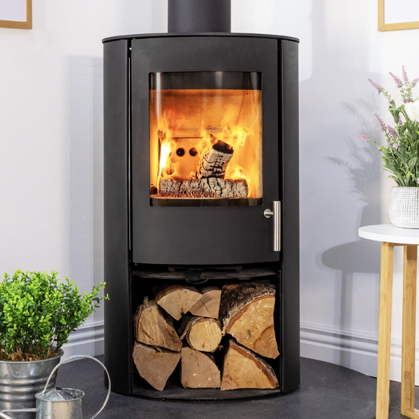 Fireline Woodtec FCS Cylinder 5kW Wood Burning Stove